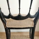 Chair Napoleon III period 19th.