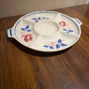 Plat de service vintage Lunéville