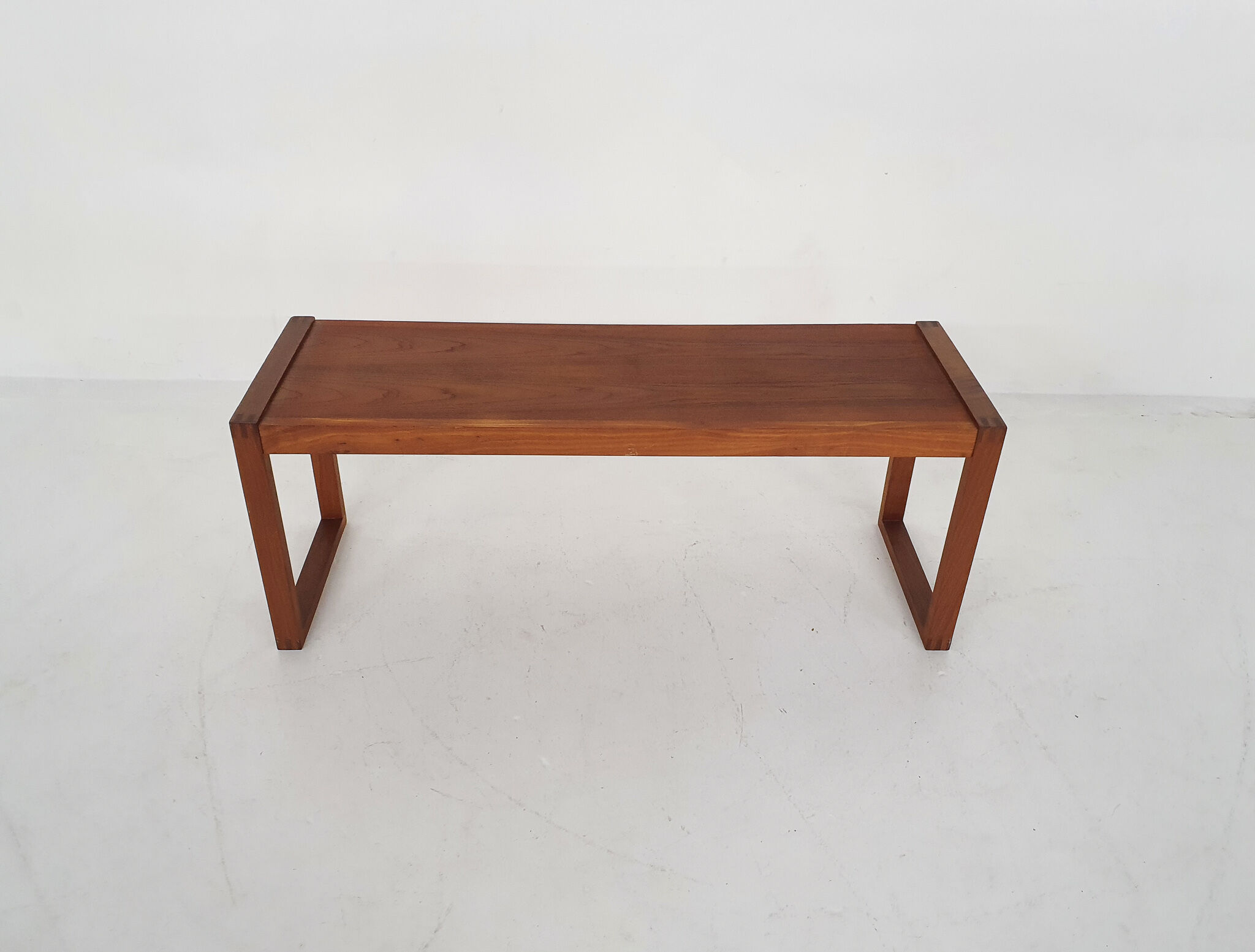 Scandinavian modern teak side table, Denmark 1960's