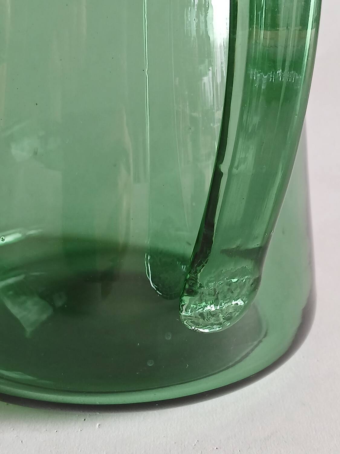 Pichet XL en verre soufflé