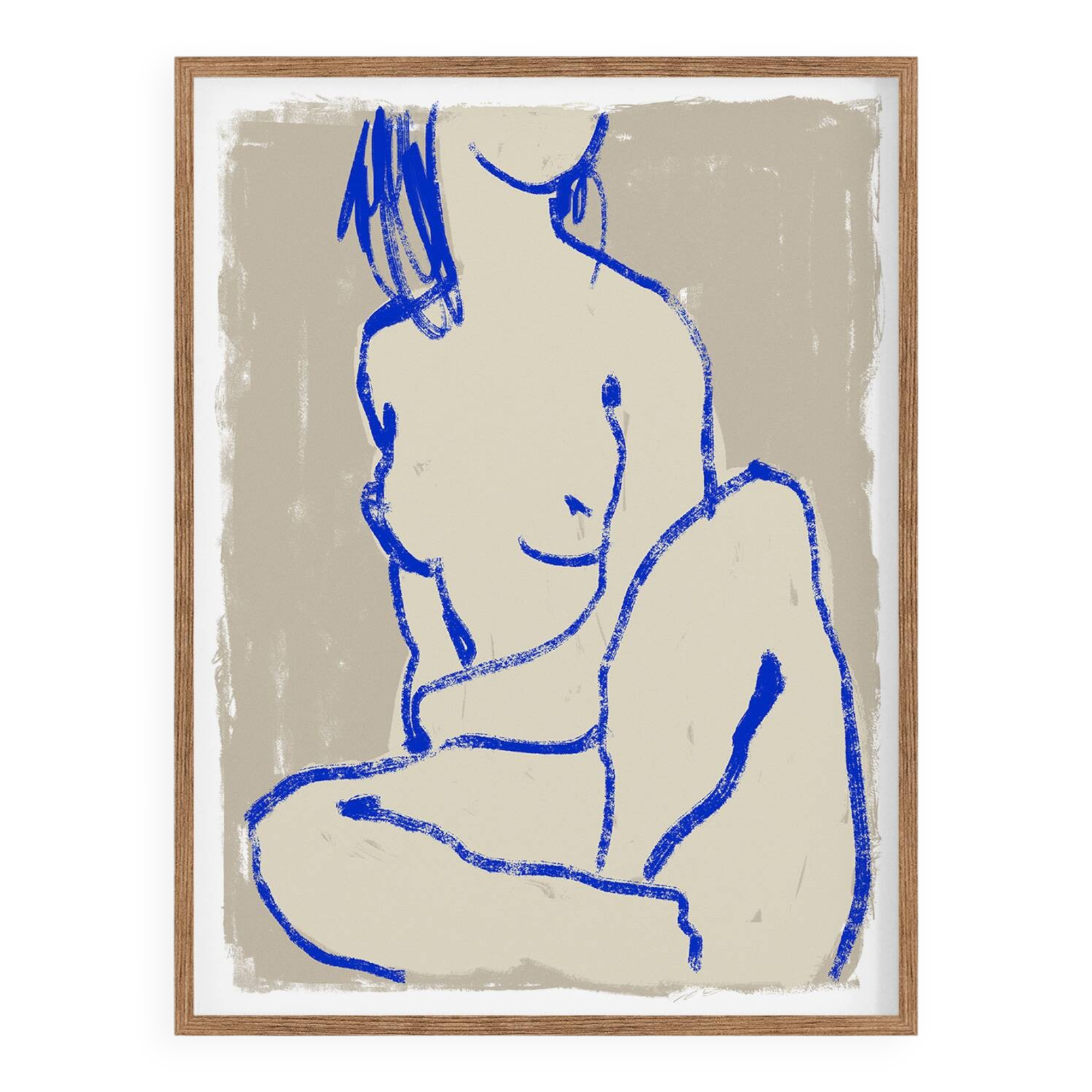 Impression giclée de figure féminine, 50x70cm