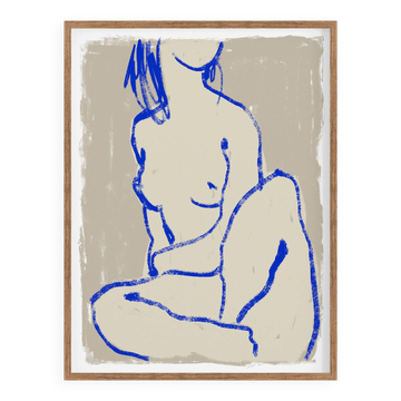 Impression giclée de figure féminine, 50x70cm