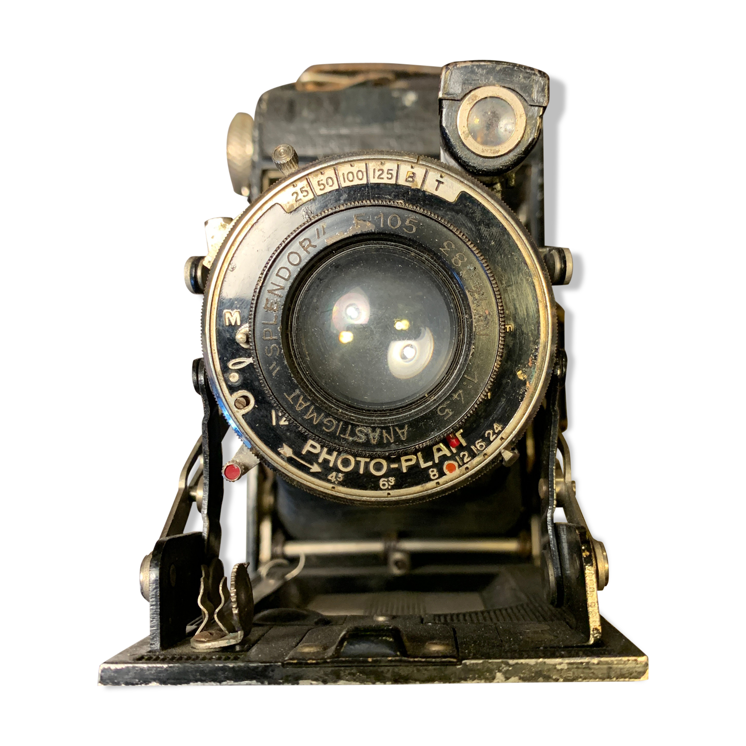 Old bellows camera
