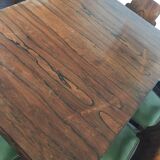 Art deco table and 6  chairs