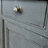 Slate blue Parisian buffet