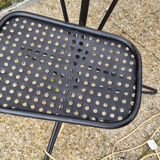 Lampadaire tripode, tablette et porte plantes, vintage, années 50