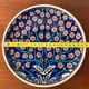 Kutahya collector's plate with Iznik Ottoman motifs