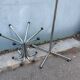 Vintage chrome coat rack