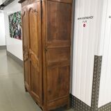 Wardrobe Louis XV style walnut wood