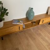 Light oak solid wood sideboard