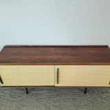 1960s Scandinavian vintage teak modernist sideboard