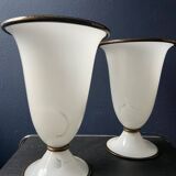 Paire de lampes de table Barovier & Toso Primavera, Italie, années 1970