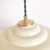 Suspension lampshade vintage plastic
