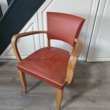 Vintage wooden armchair