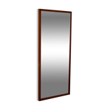 Scandinavian vintage teak mirror, 1950s
