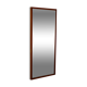Scandinavian vintage teak mirror, 1950s