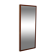 Scandinavian vintage teak mirror, 1950s