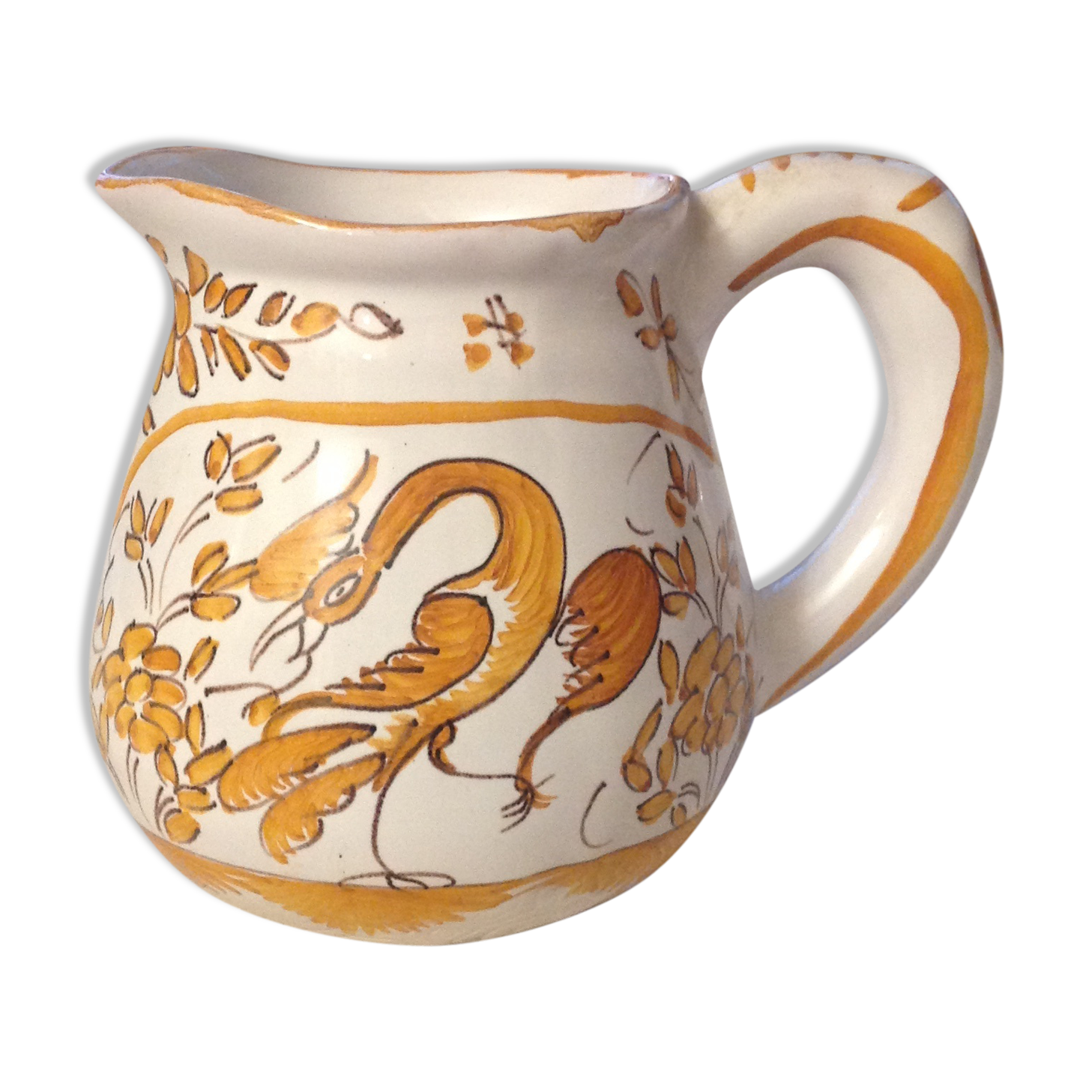 Pot MOUSTIERS Saint Mary signs