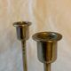 Pair of brass candlesticks