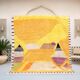 Berber Moroccan rug yellow 150/250cm