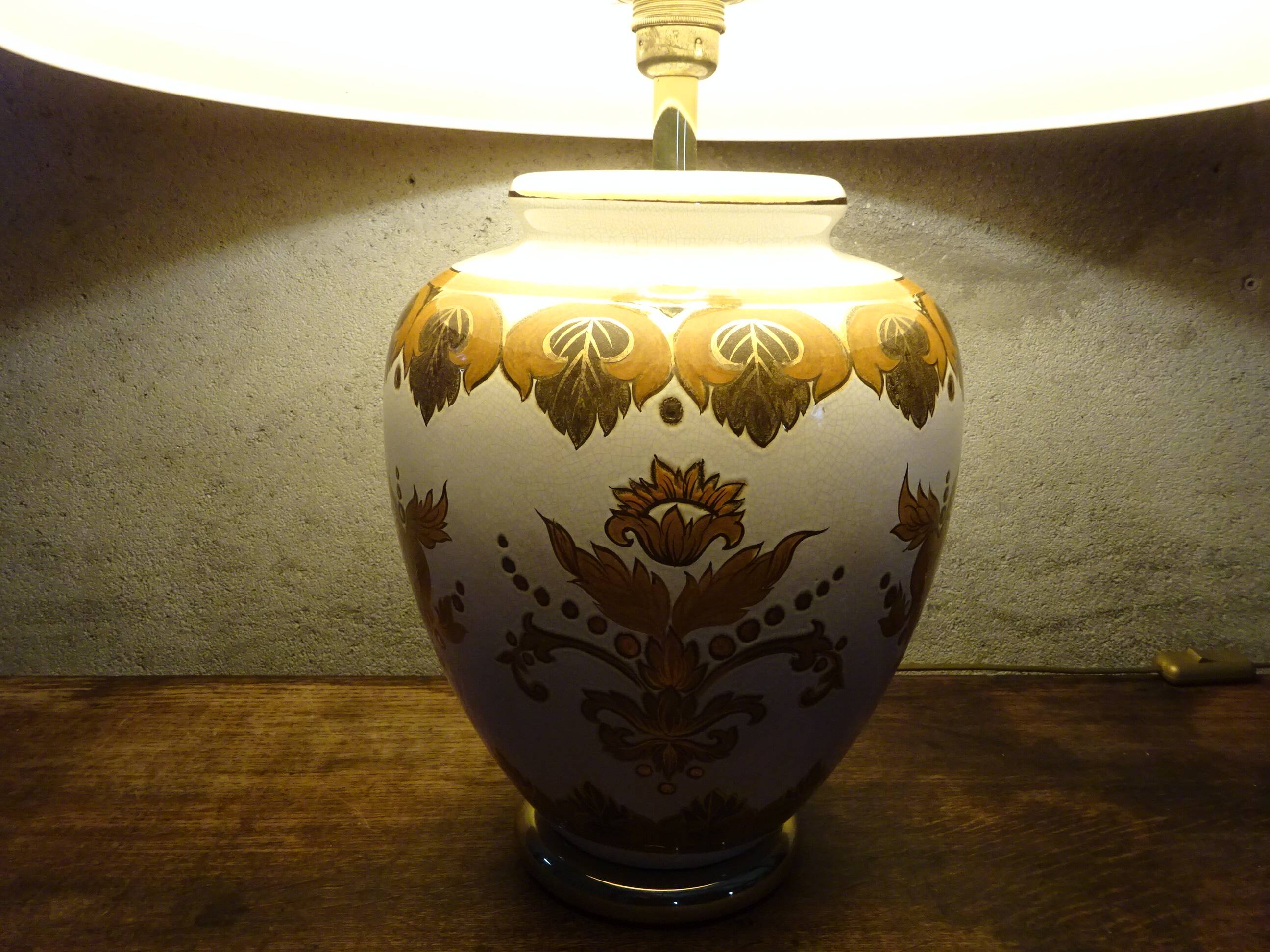 Large living room lamp by Louis Drimmer