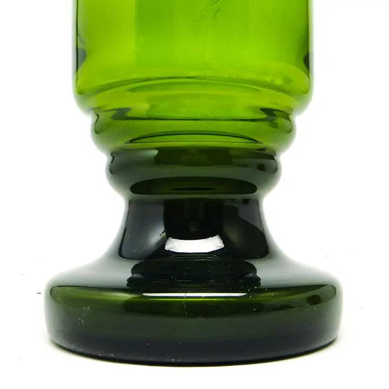 Postmodernist vase, glass, Poland, 1970s