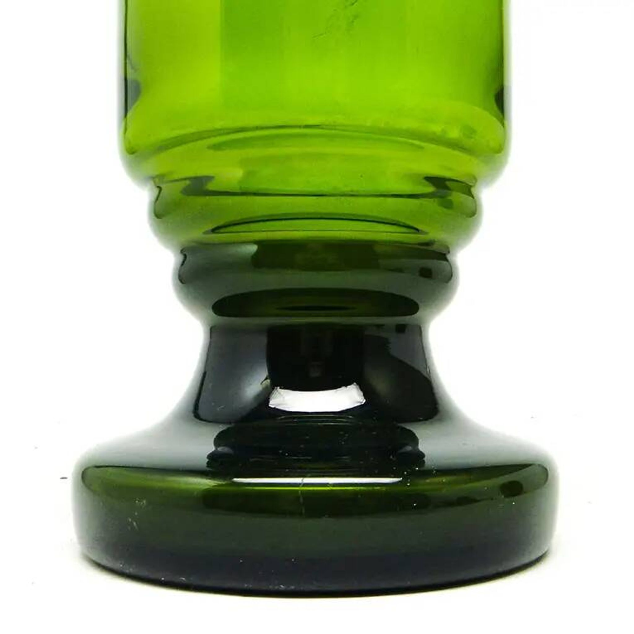 Postmodernist vase, glass, Poland, 1970s