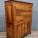 Secretary Louis XV era in solid walnut around 1750