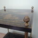 Table Maison Baguès Paris, bronze bambou et laque de chine