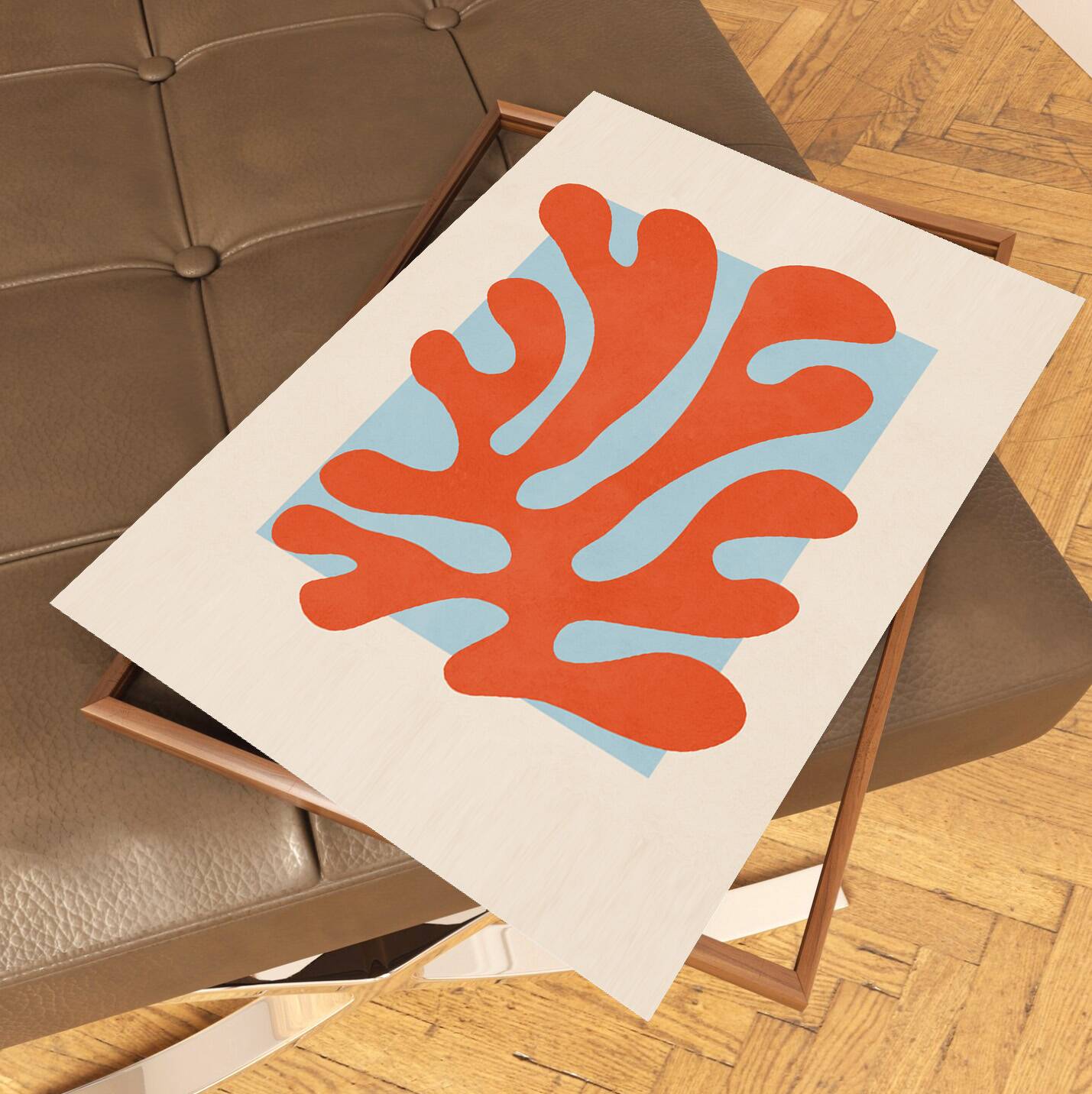 Peinture faite à la main 29,7x42cm