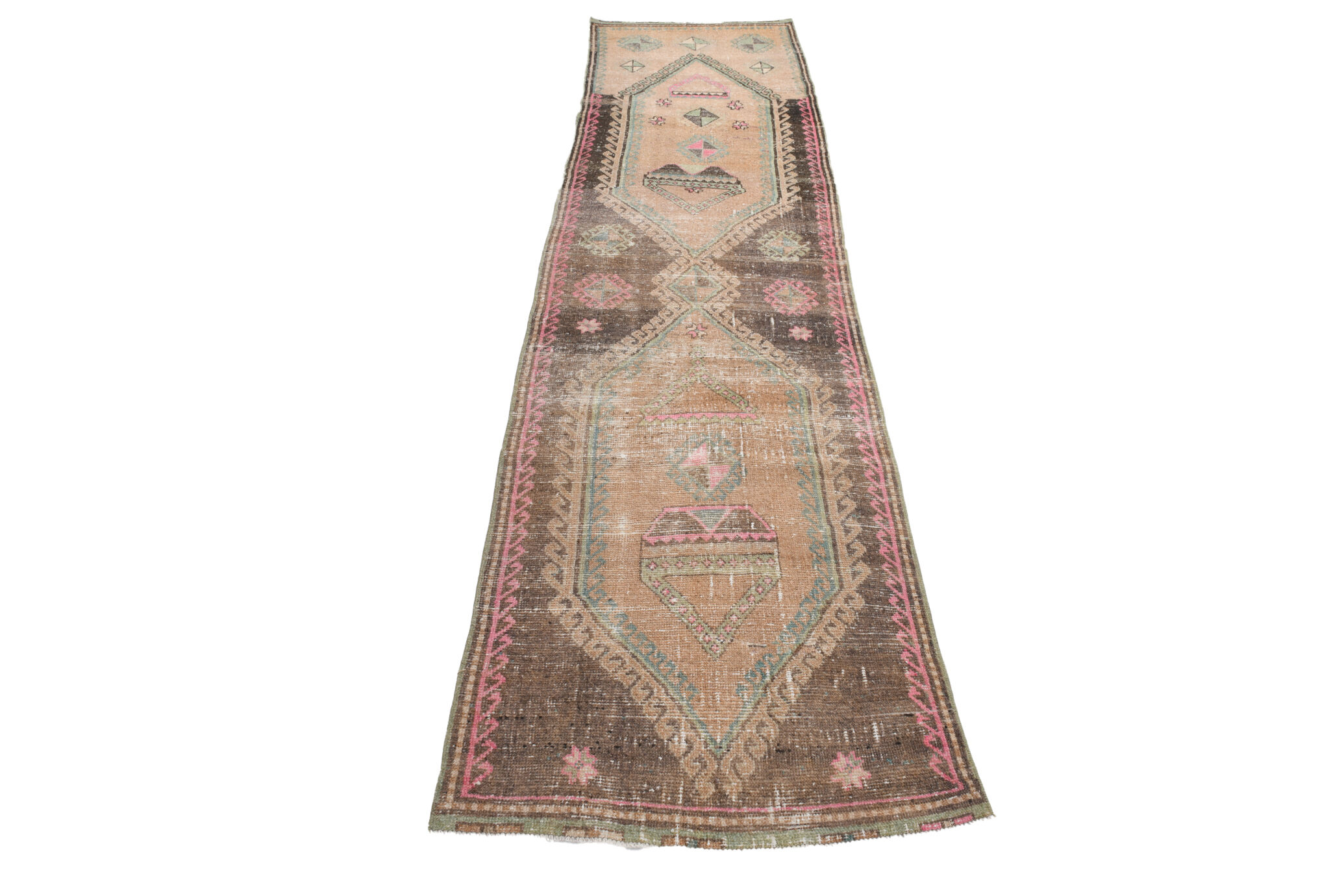 Tapis vintage oriental coureur, 82x323cm