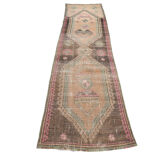 3x10 vintage oriental runner rug,82x323cm
