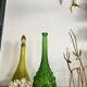 Vintage green Empoli carafe