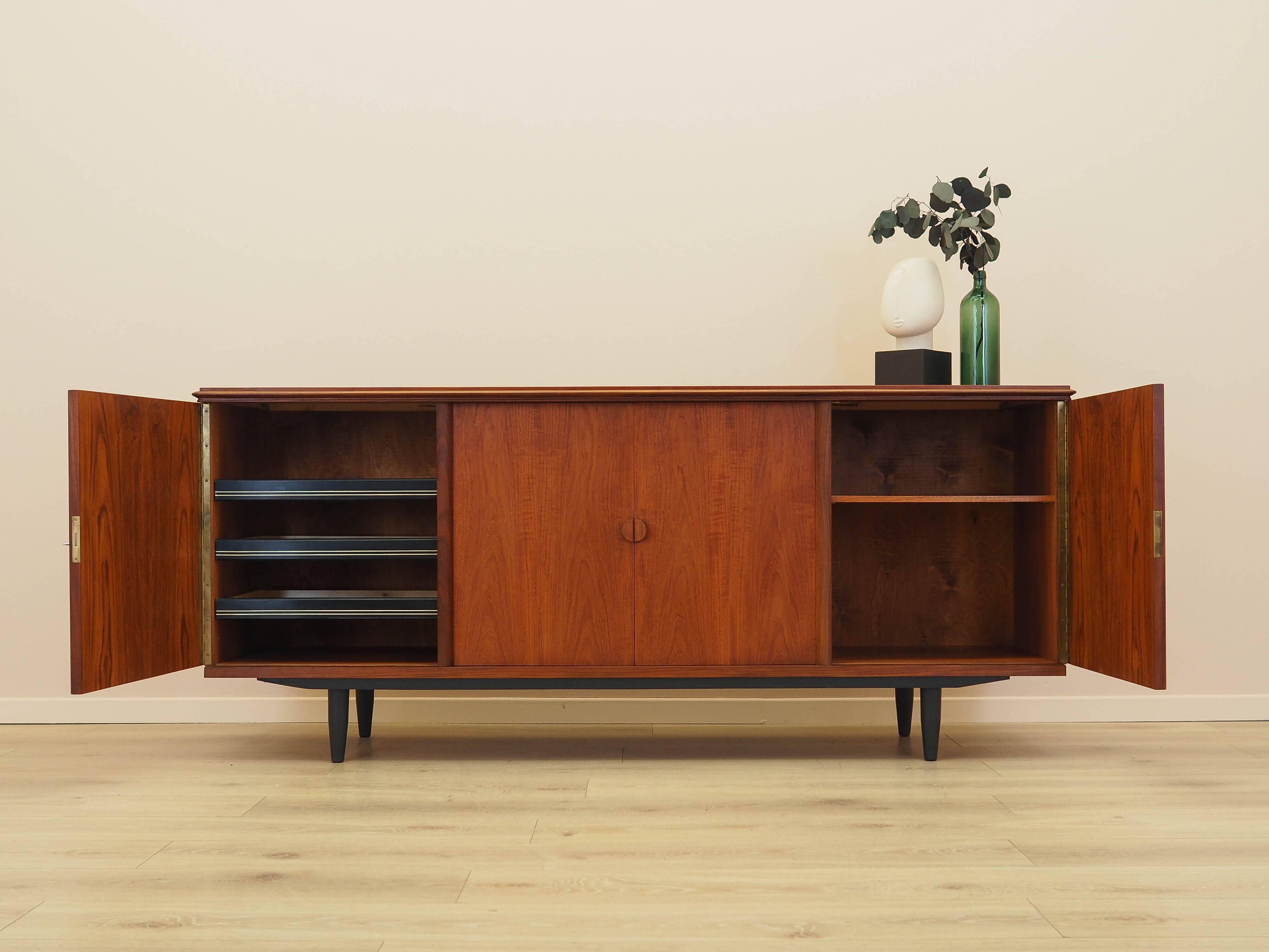 Teak sideboard, Danish design, 1970s, made in Denmark