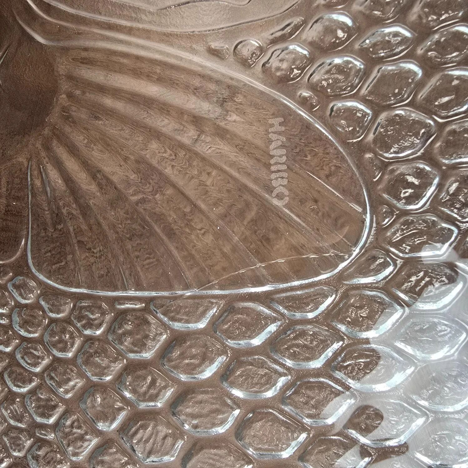 Large fish plate arcoroc vintage haribo – original box