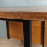 Vintage wood and iron desk