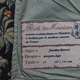 Decorative tapestry "Secret Garden" Point des Meurins Hallouin