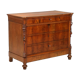 Antique Charles X mahogany commode, Genoa, 19th century
