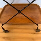 A bar trolley designed by Paul Nagel, JIE Gantofta, Sweden, 1950s
