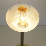 Mazzega Lampe de bureau vintage en verre de Murano, forme champignon, Italie, années 1970