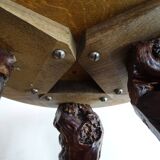 Tripod stool cep wood