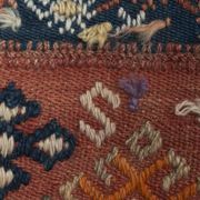 Kilim turc vintage tissé main 156x377 cm