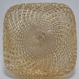 Plafonnier verre irisé
