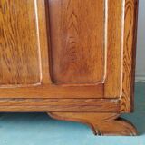 Parisian wardrobe in solid oak