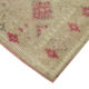 Hand-knotted turkish beige runner carpet 89 cm x 310 cm