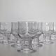 Thick vintage footed glasses