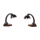 Paire de lampes de table en bakélite 11126 par Eric Kirkman Cole, années 1930