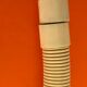 Hebi cream Snake lamp Isao Hosoe for Valenti 1970
