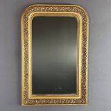 Miroir Doré En Bois Sculpté, Style Louis-philippe, XIX Siècle