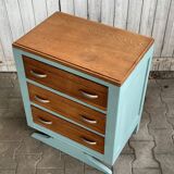 Small oak chest of drawers, France 1940